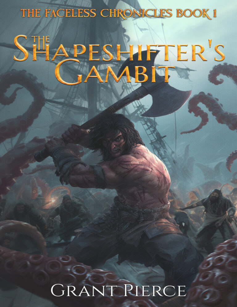 The Shapeshifters Gambit Grant Pierce Kitap Kapağı