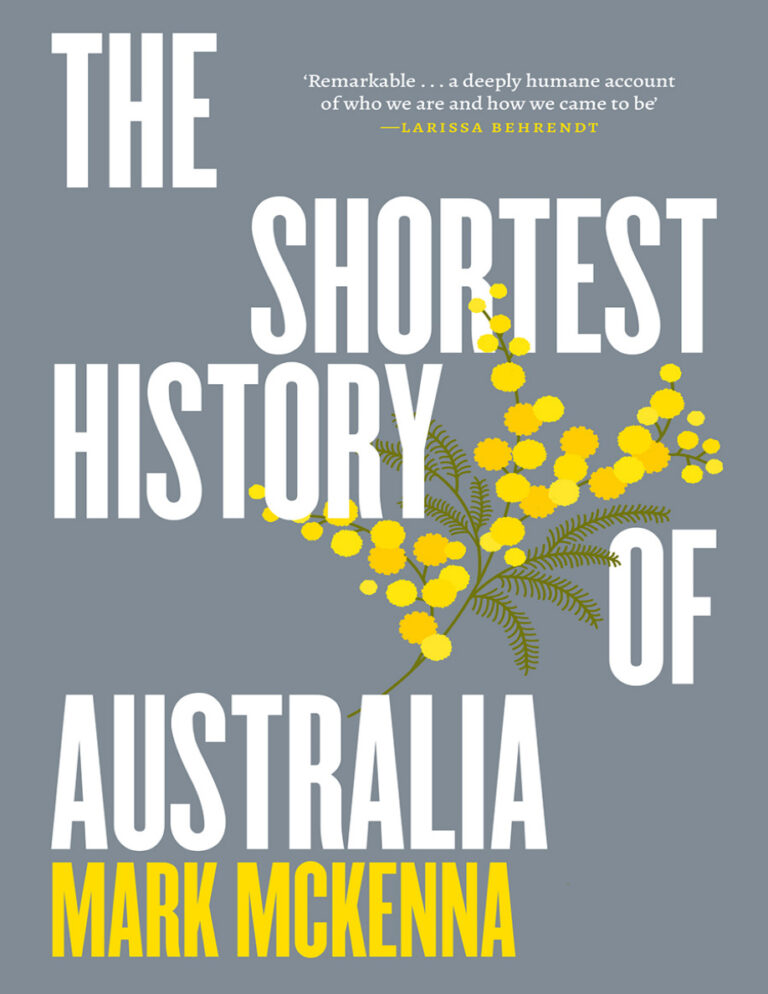 The Shortest History of Australia mark mckenna Kitap Kapağı