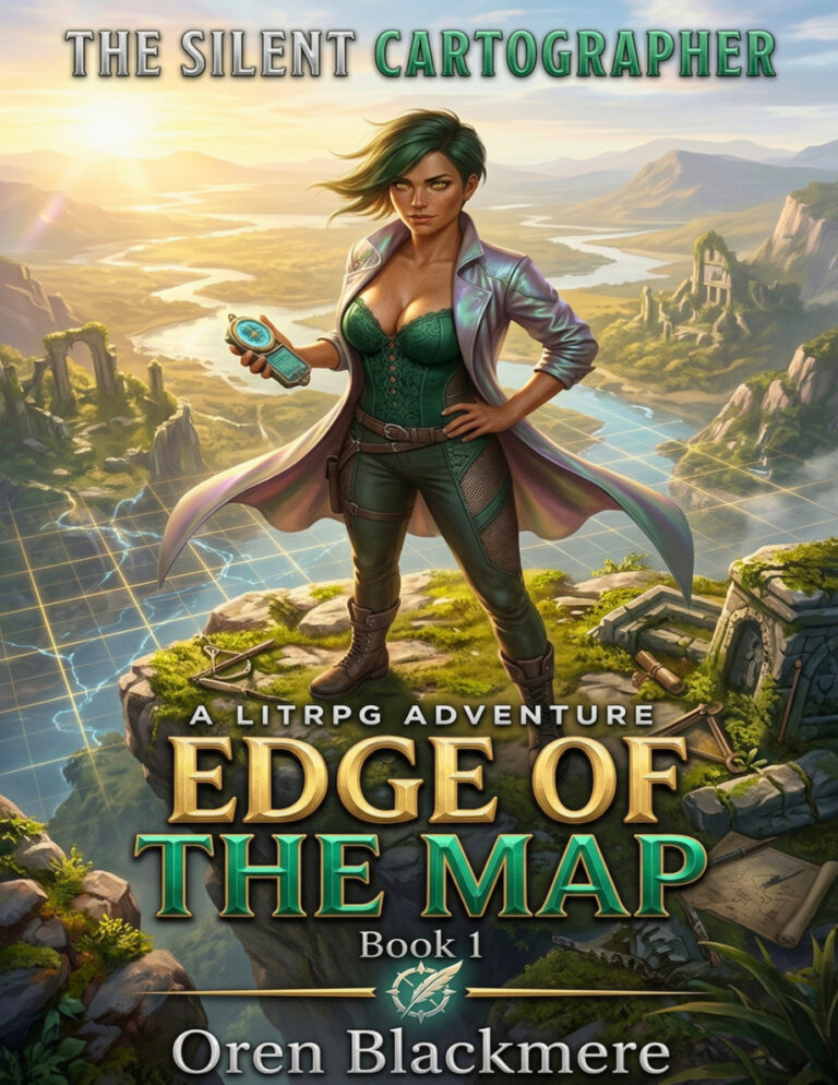 The Silent Cartographer Edge of the Map Oren Blackmere Kitap Kapağı