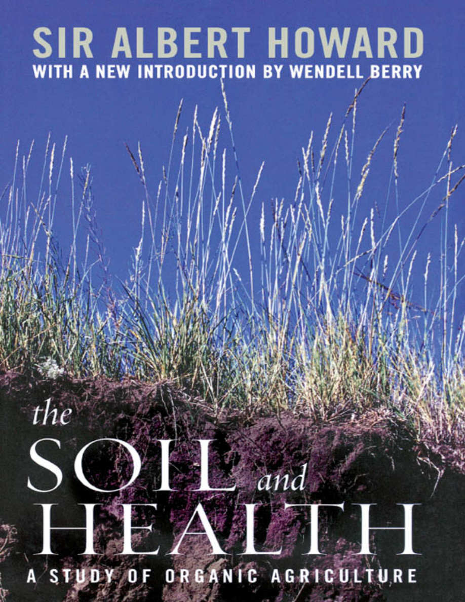 The Soil and Health PDF Download