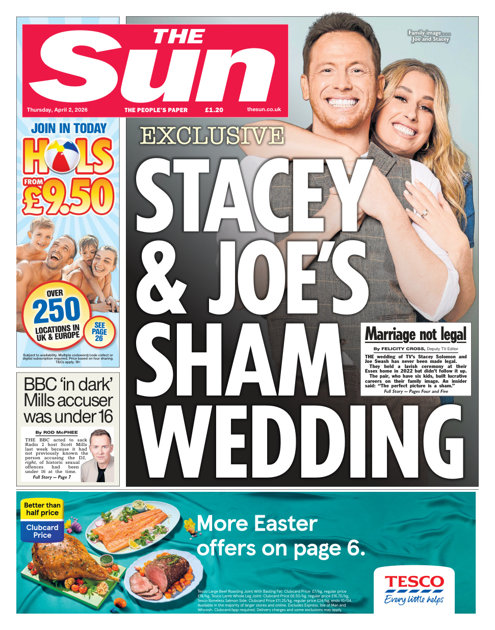 The Sun UK April 02 2026 The Sun UK Kitap Kapağı