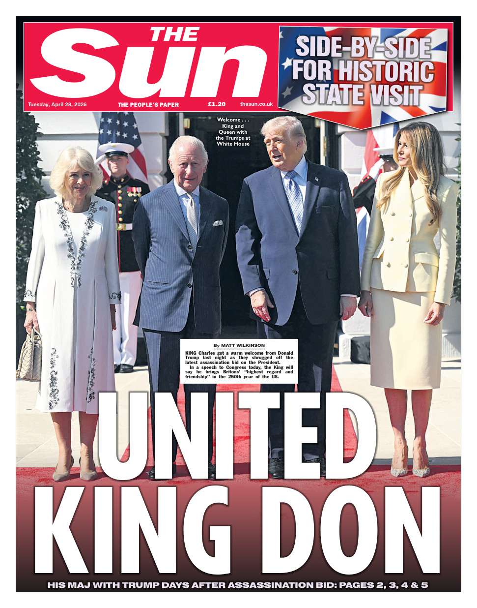 The Sun UK April 28 2026 The Sun UK Kitap Kapağı