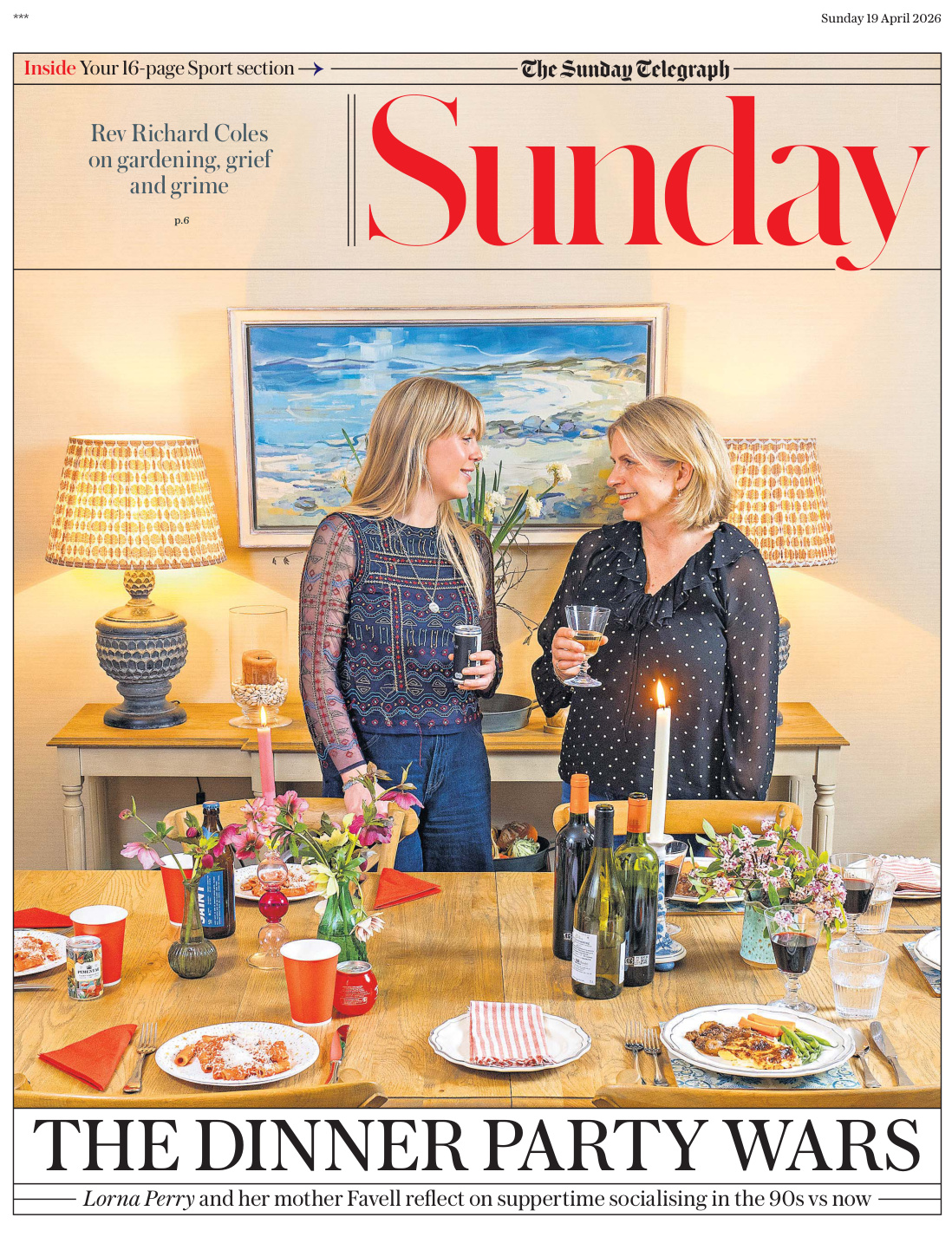 The Sunday Telegraph Sunday 19 April 2026 The Sunday Telegraph Sunday Kitap Kapağı