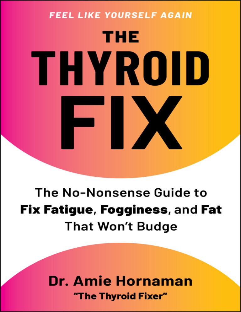 The Thyroid Fix Amie Hornaman Kitap Kapağı