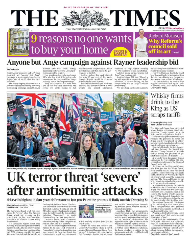 The Times May 01 2026 The Times Kitap Kapağı