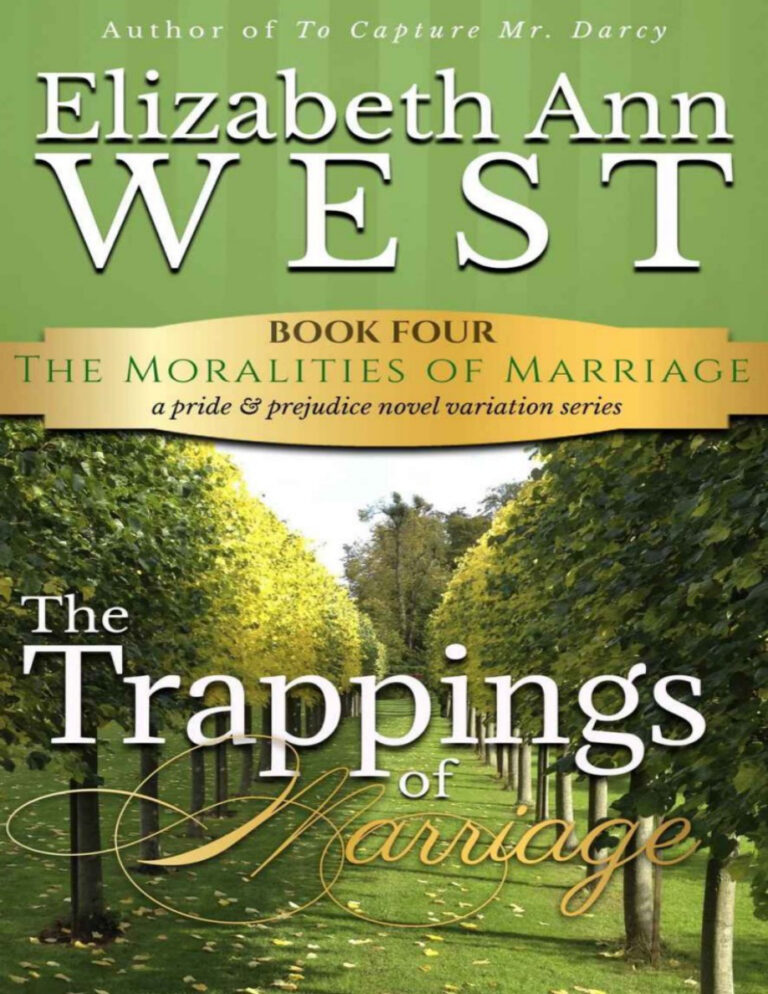 The Trappings of Marriage Elizabeth Ann West Kitap Kapağı