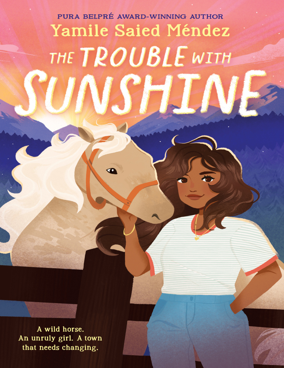 The Trouble with Sunshine Yamile Saied Mendez Kitap Kapağı