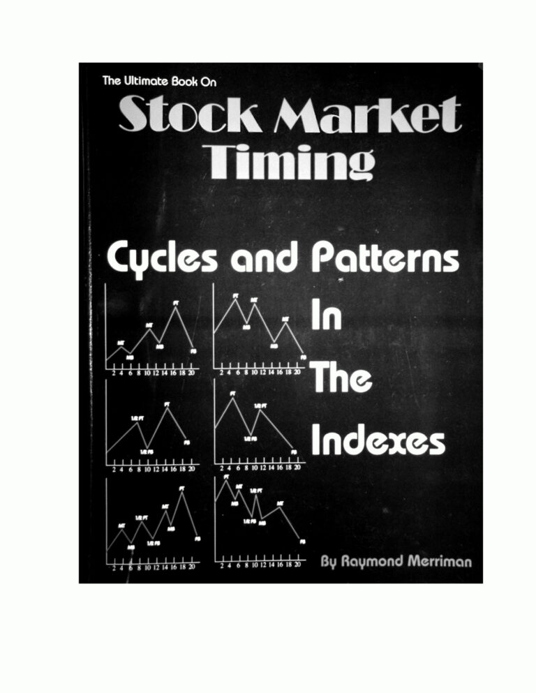 The Ultimate Book on Stock Market Timing Cycles and Patterns in Kitap Kapağı