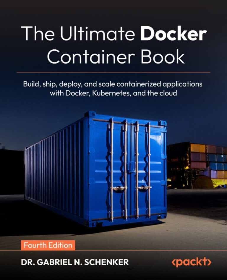 The Ultimate Docker Container Book 4E Gabriel N Schenker Kitap Kapağı