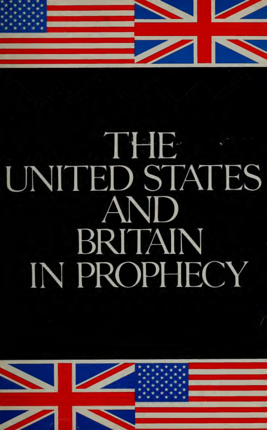 The United States and great Britain in prophecy Armstrong Herbert Kitap Kapağı