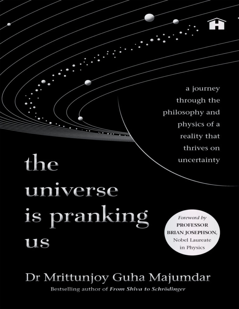 The Universe Is Pranking Us Mrittunjoy Guha Majumdar Kitap Kapağı
