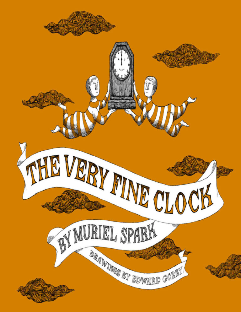 The Very Fine Clock Muriel Spark Kitap Kapağı