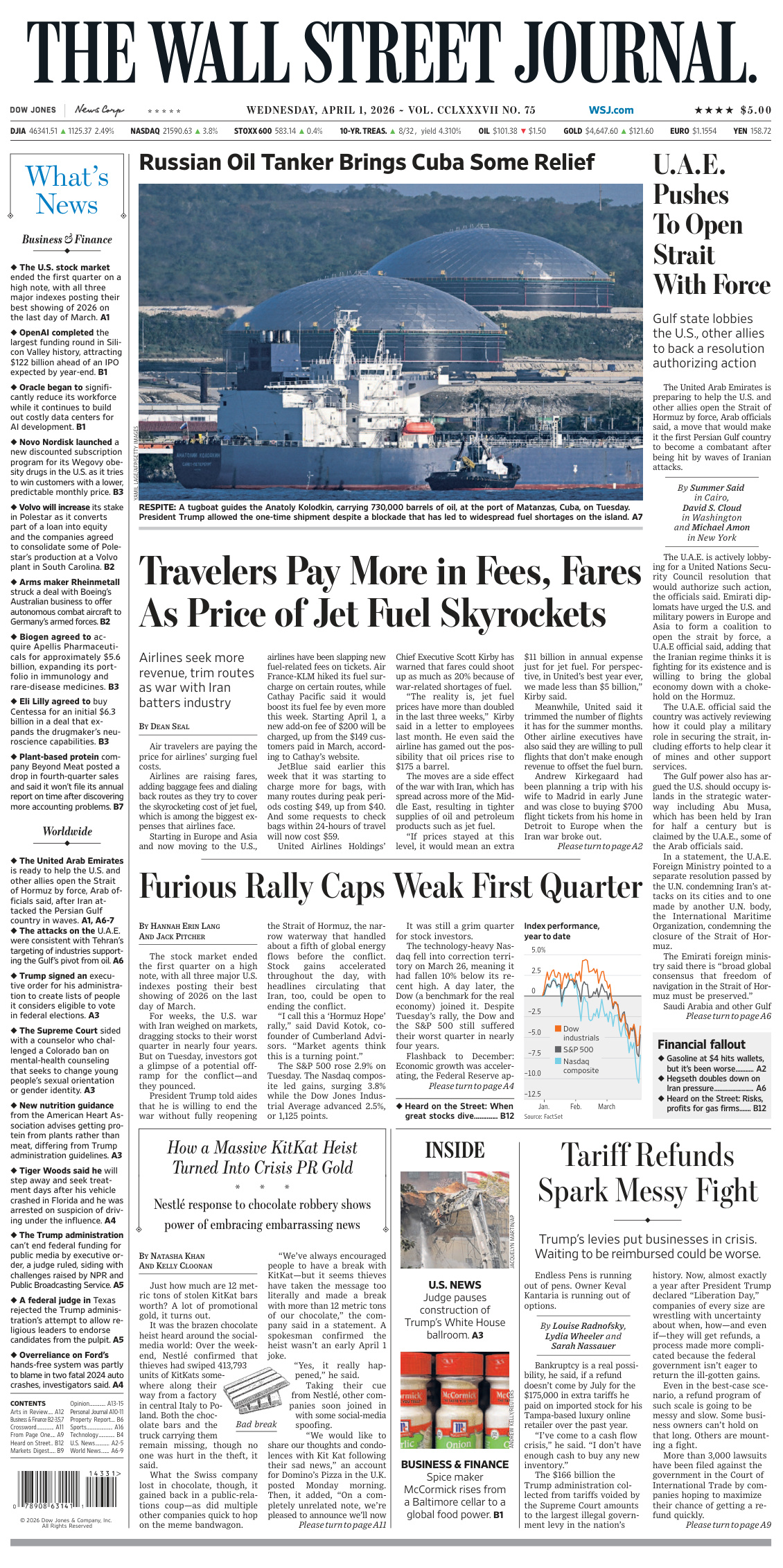 The Wall Street Journal PDF Download