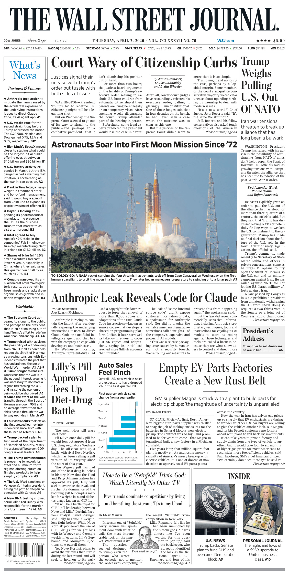 The Wall Street Journal PDF Download