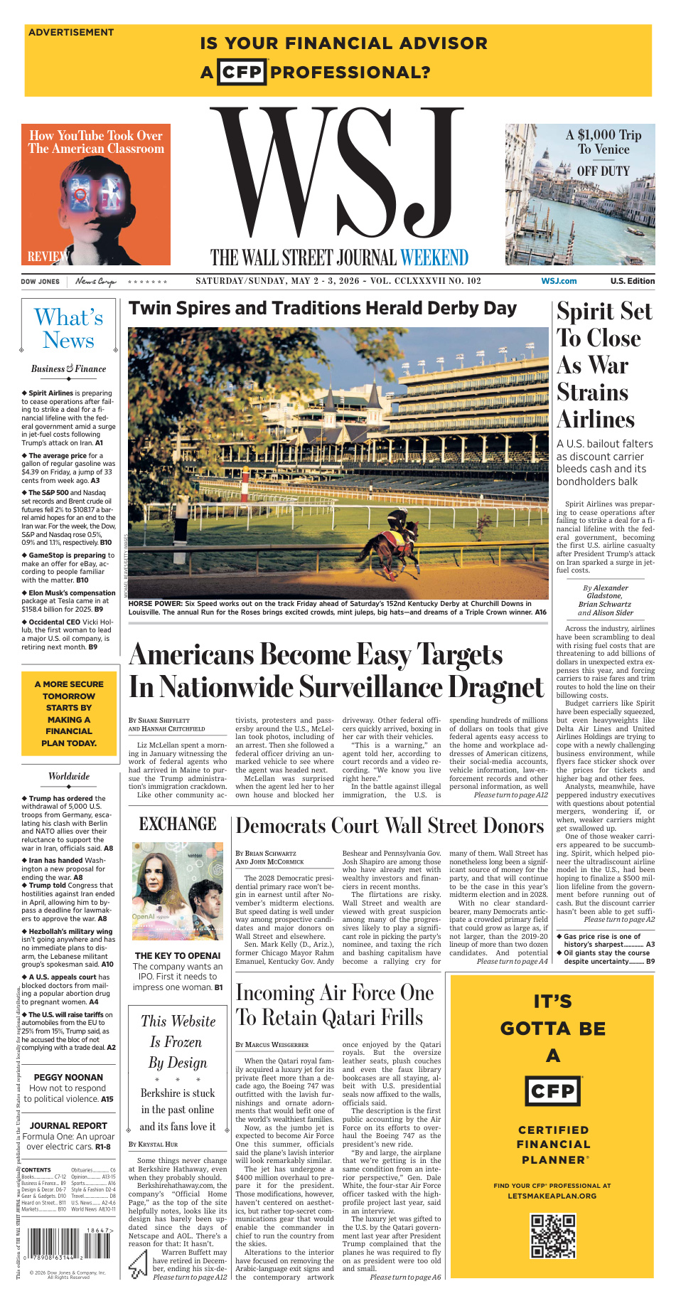 The Wall Street Journal Weekend May 23 2026 The Wall Street Journal Weekend Kitap Kapağı
