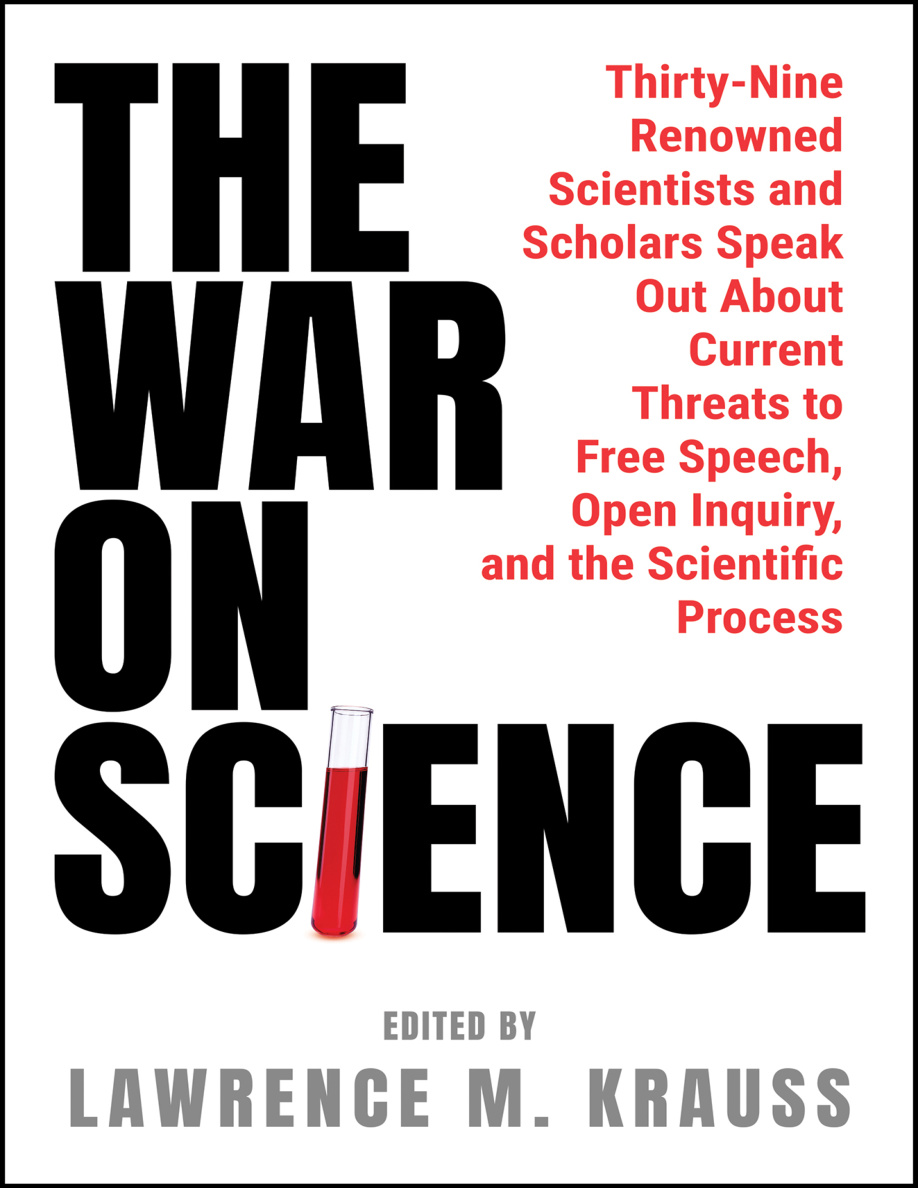 The War on Science Lawrence M Krauss Kitap Kapağı