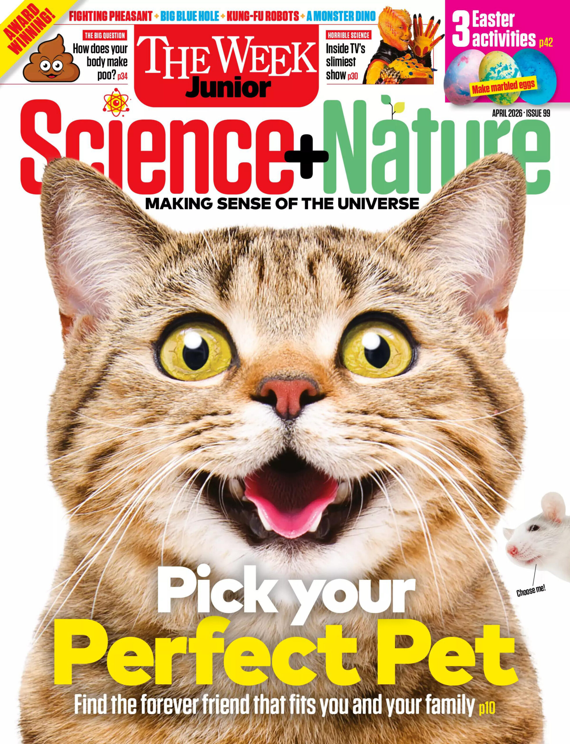 The Week Junior Science Nature UK Issue 99 April 2026 The Week Junior Science Nature UK Kitap Kapağı
