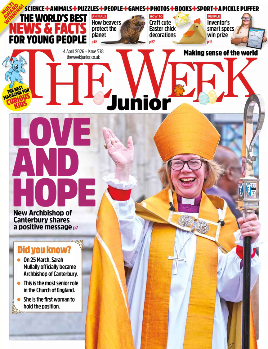 The Week Junior UK Issue 538 04 April 2026 The Week Junior UK Kitap Kapağı
