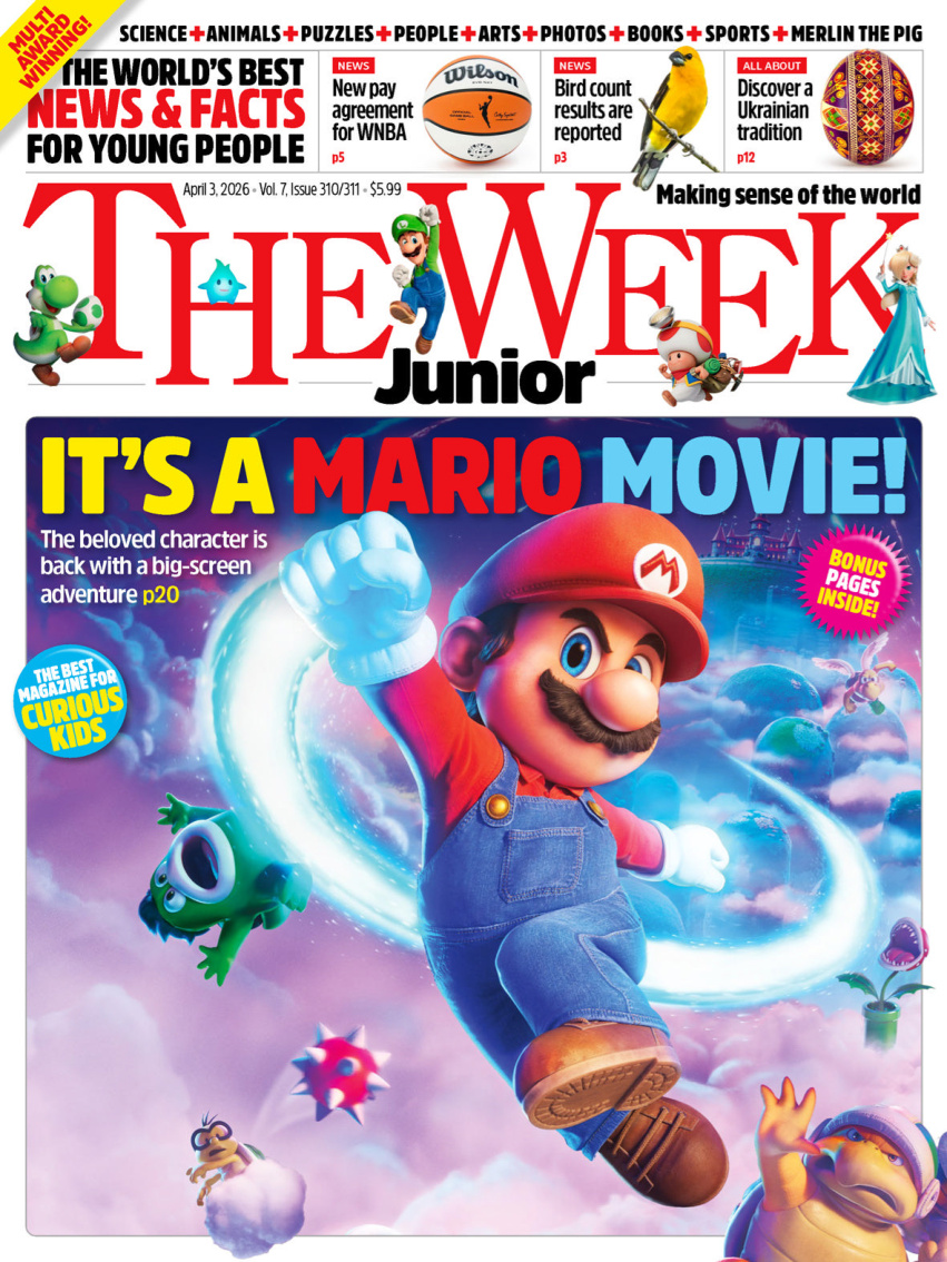The Week Junior USA Vol 07 Issue 310311 April 03 2026 The Week Junior USA Kitap Kapağı