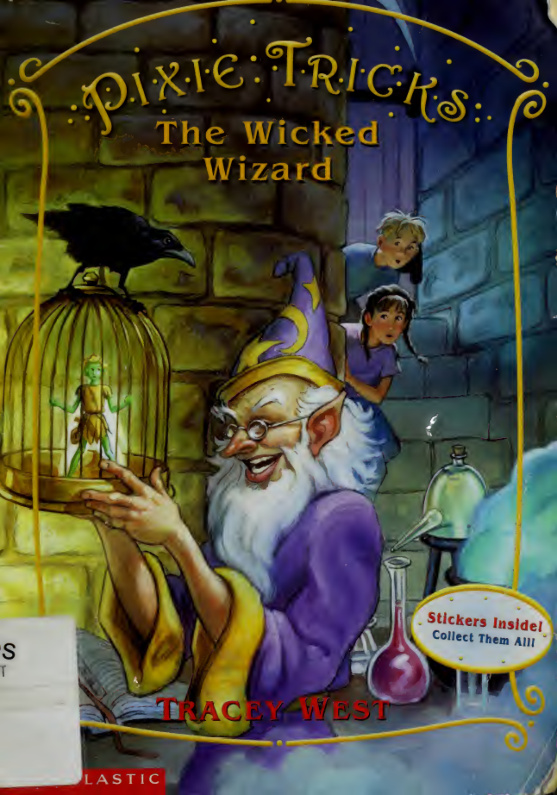 The Wicked Wizard Tracey West Kitap Kapağı