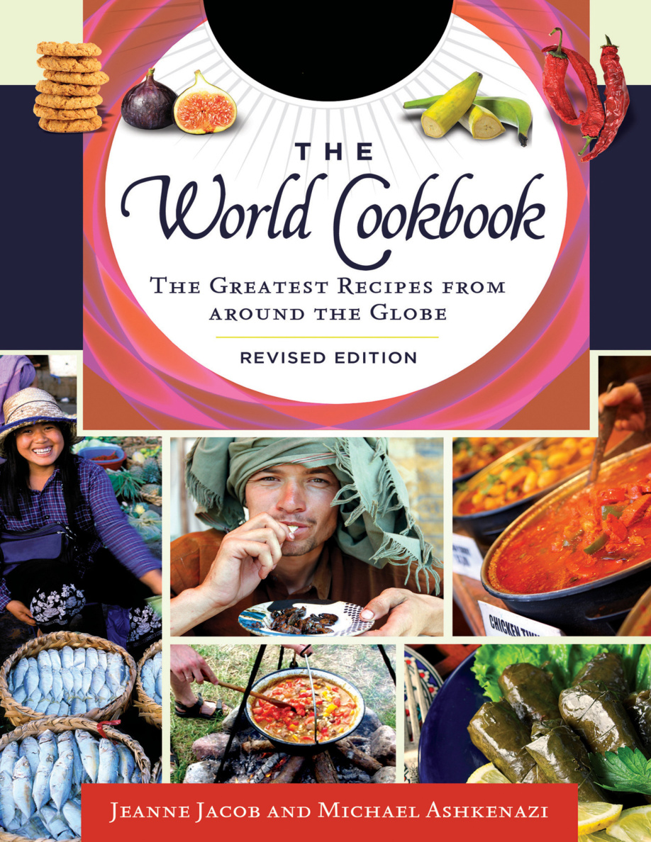 The World cookbook Jeanne Jacob Kitap Kapağı