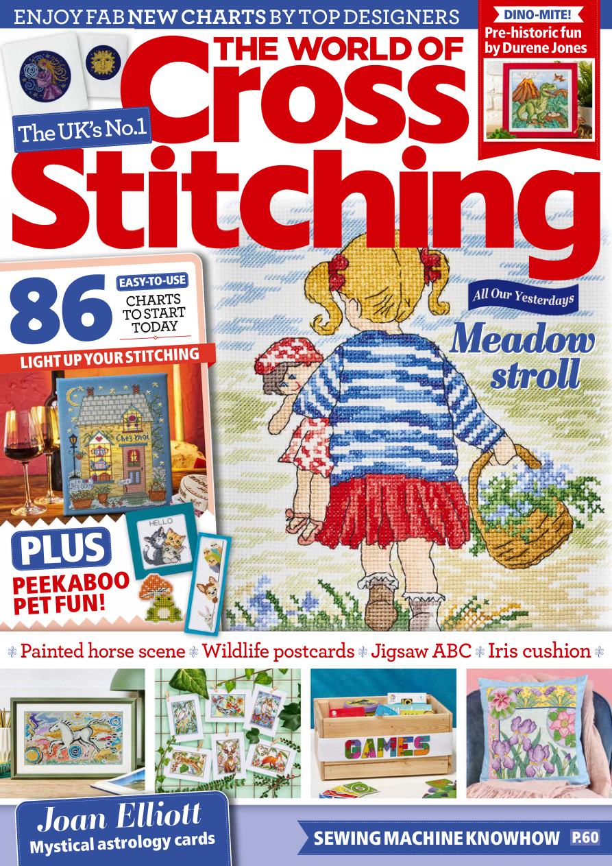The World of Cross Stitching Issue 371 May 2026 The World of Cross Stitching Kitap Kapağı