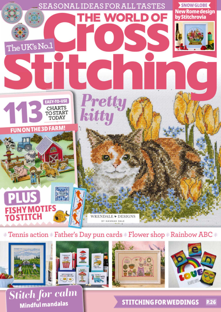 The World of Cross Stitching Issue 372 June 2026 The World of Cross Stitching Kitap Kapağı