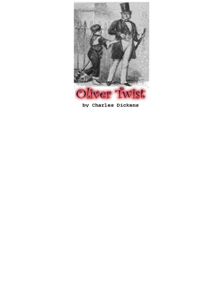 The adventures of Oliver Twist Charles Dickens Kitap Kapağı