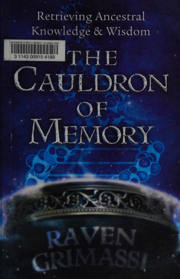The cauldron of memory Raven Grimassi Kitap Kapağı