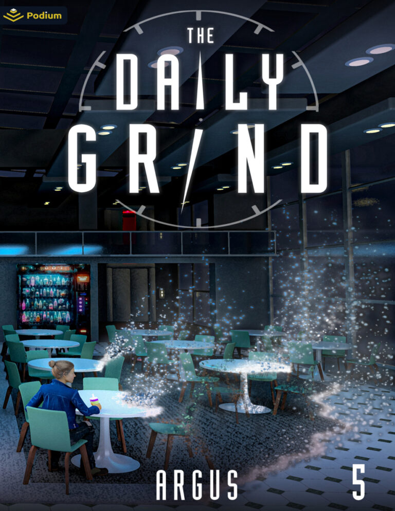 The daily grind 5 A Slice of Life LitRPG Argus Kitap Kapağı