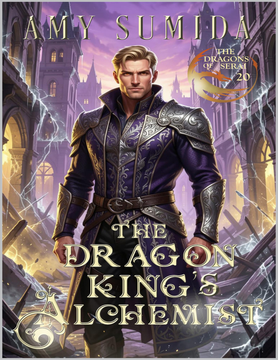 The dragon Kings alchemist Amy sumida Kitap Kapağı