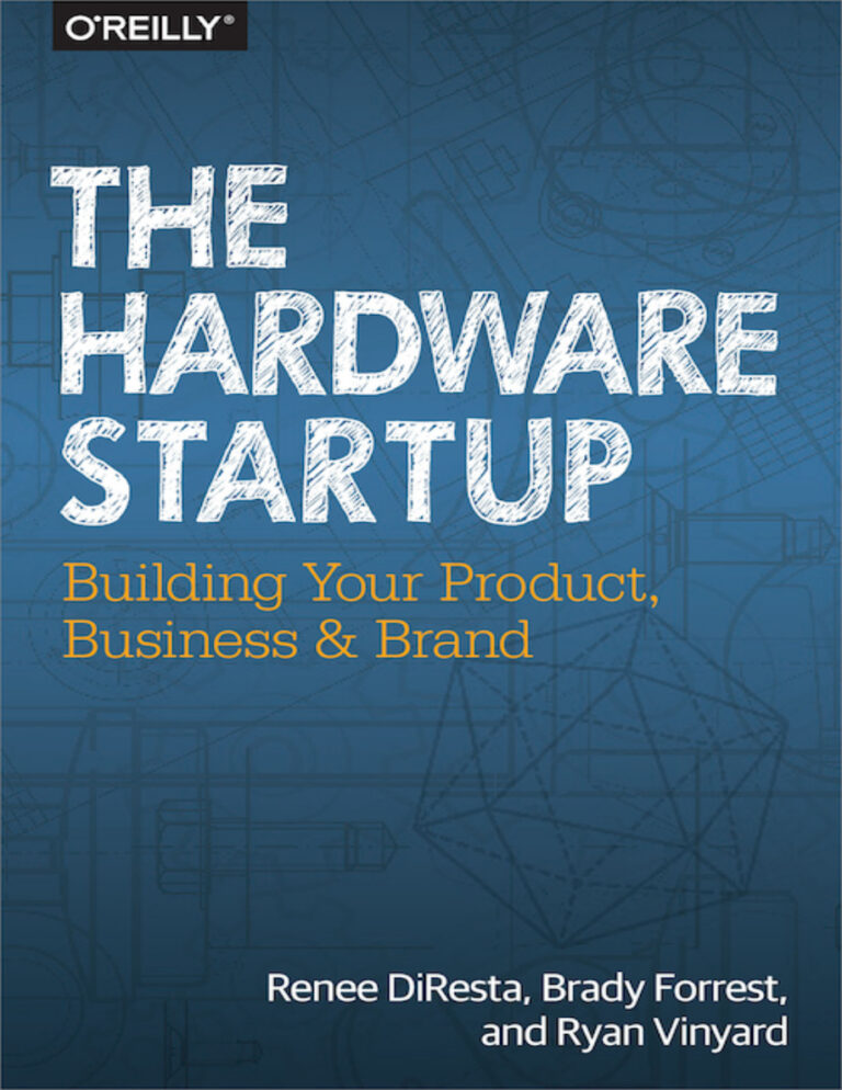 The hardware startup OReilly Kitap Kapağı