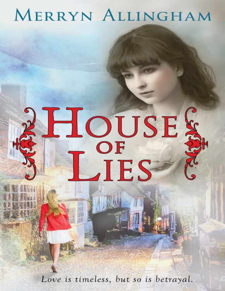 The house of lies Merryn Allingham Kitap Kapağı