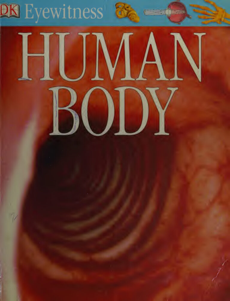 The human body book By Steve Parker Kitap Kapağı