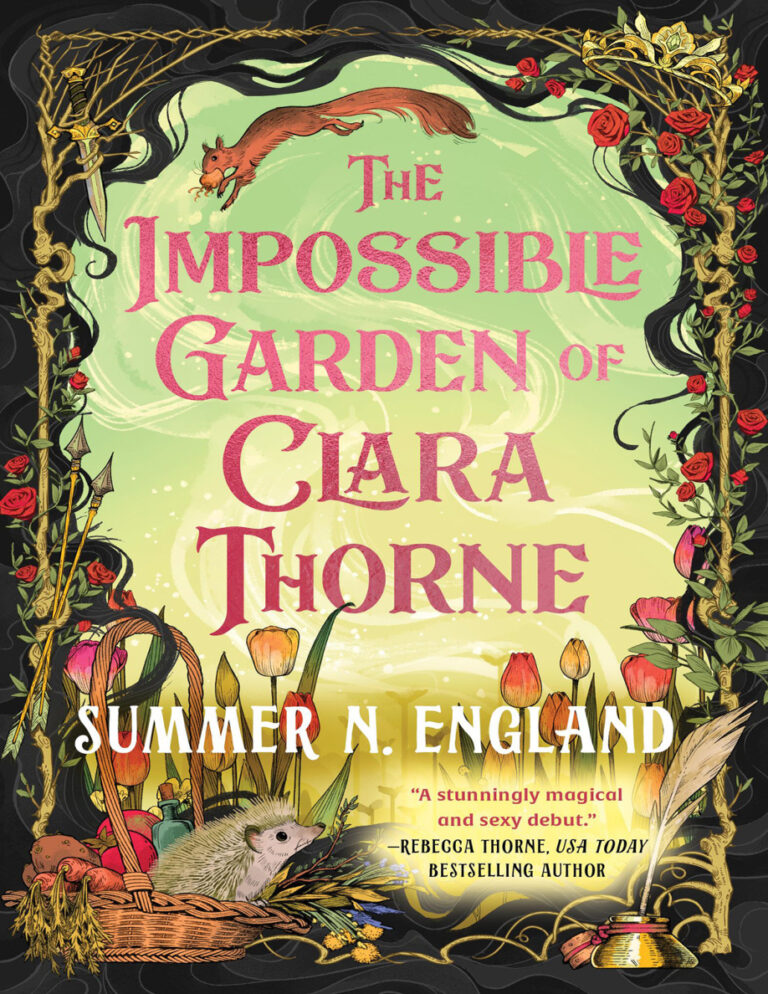 The impossible garden of Clara Thorne Summer N England Kitap Kapağı