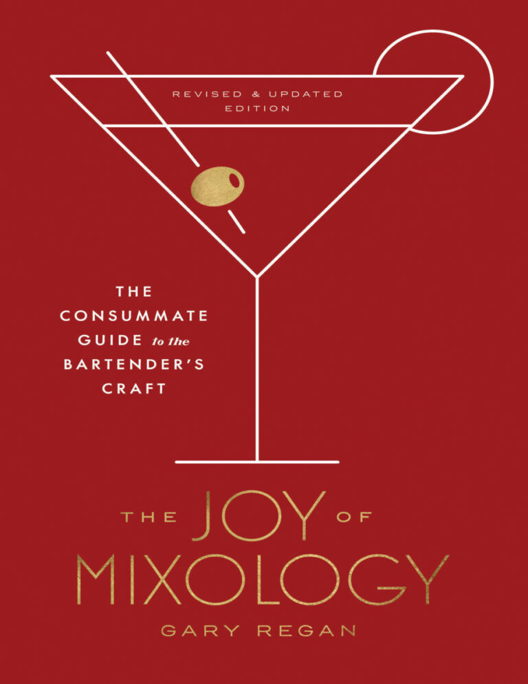 The joy of mixology Gary regan Kitap Kapağı