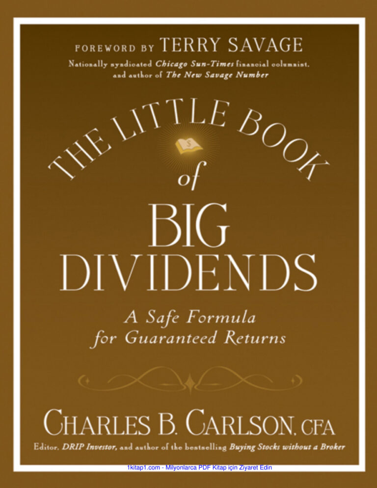 The little book of big dividends a safe formula fo 240627 Kitap Kapağı
