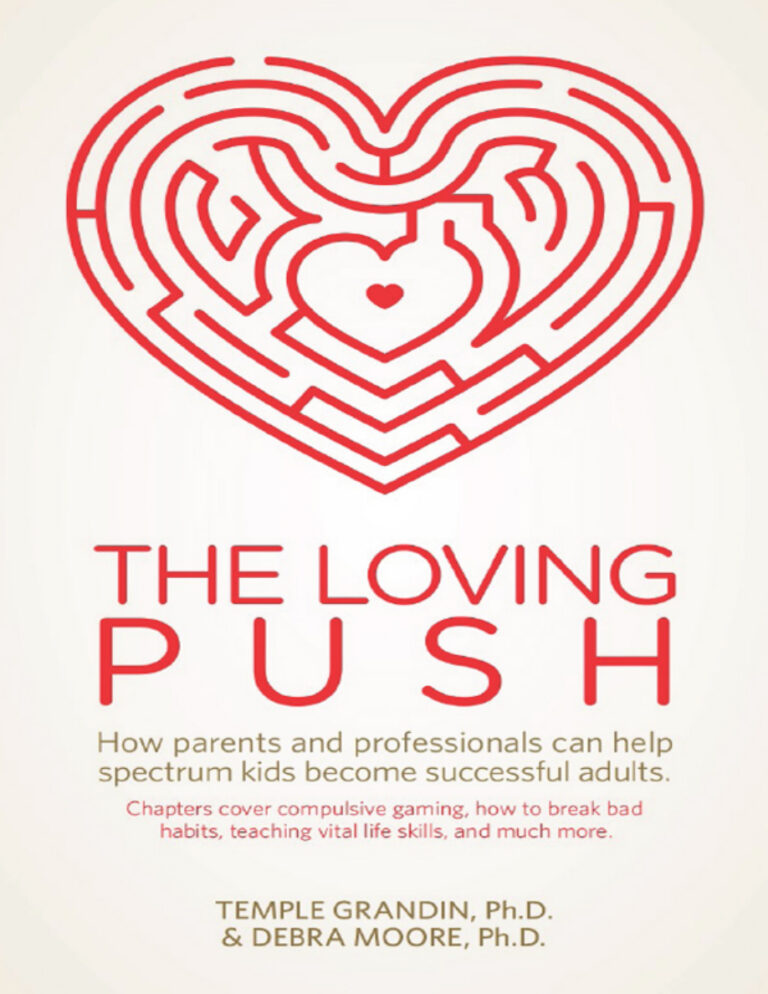 The loving push Temple Grandin Kitap Kapağı