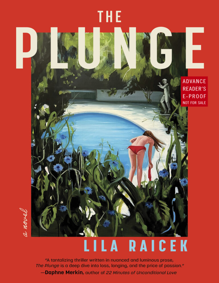 The plunge Lila Raicek Kitap Kapağı