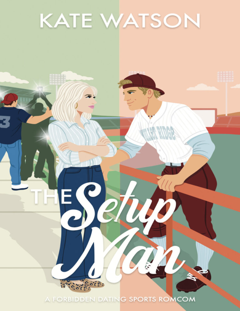 The setup man Kate Watson Kitap Kapağı