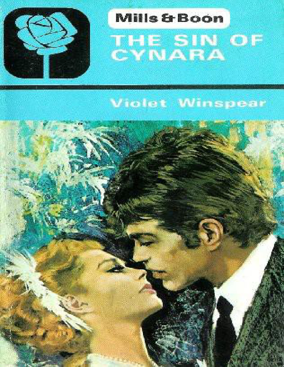 The sin of cynara Violet winspear Kitap Kapağı