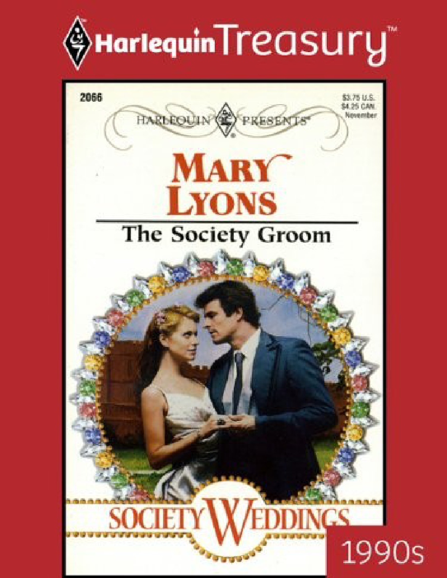 The society groom Mary lyons Kitap Kapağı
