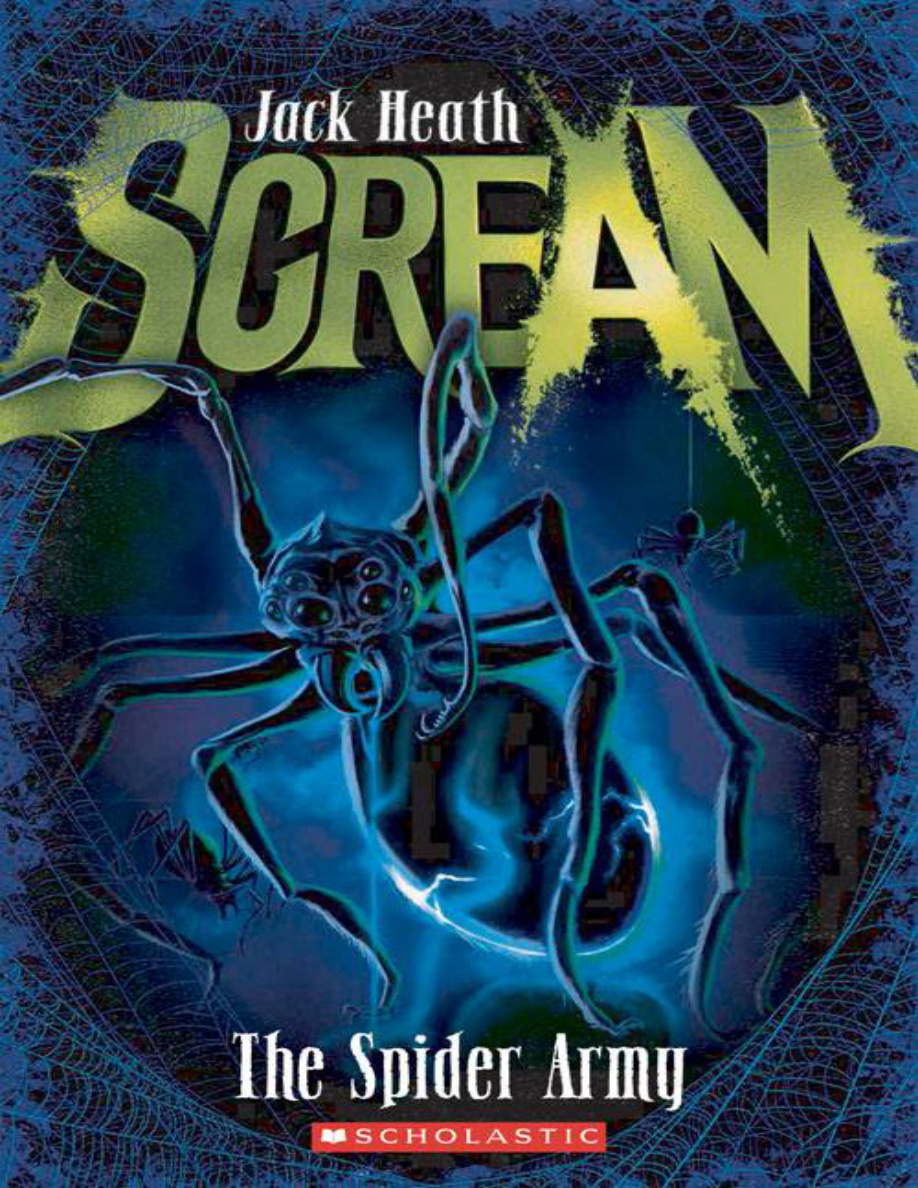 The spider army Jack Heath Kitap Kapağı