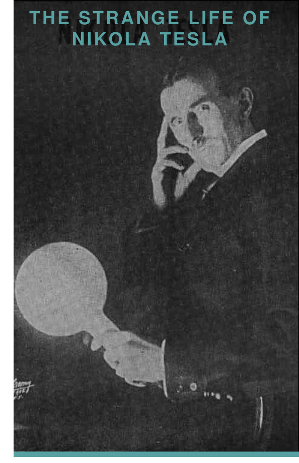 The strange life of nikola tesla nikola tesla Kitap Kapağı