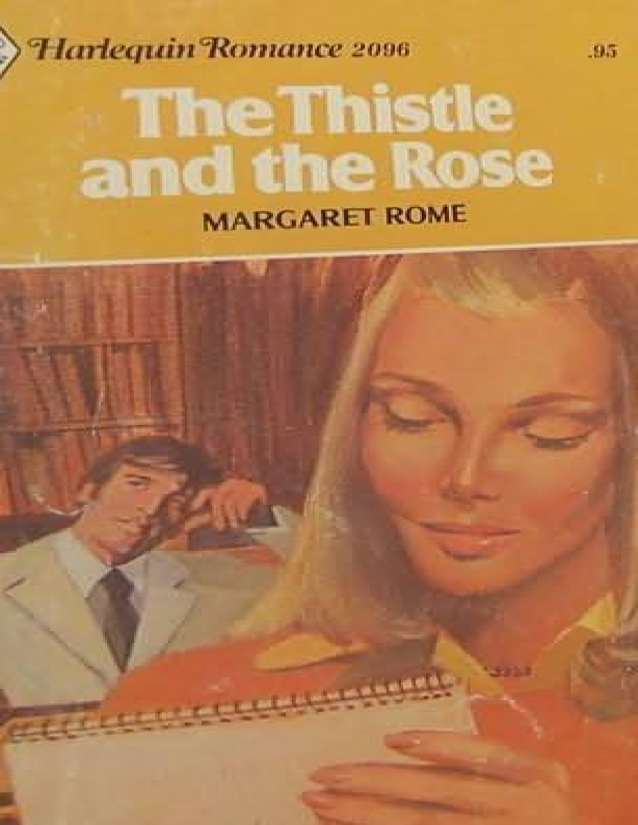 The thistle and the rose Margaret rome Kitap Kapağı