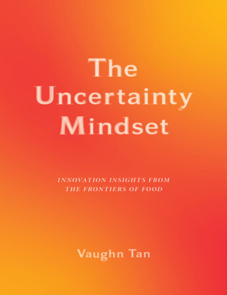 The uncertainty Mindset vaughn tan Kitap Kapağı