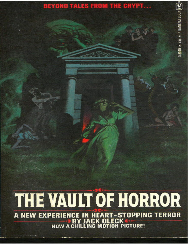 The vault of horror Jack Oleck Kitap Kapağı
