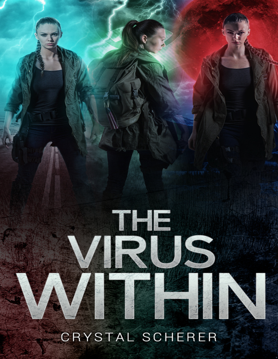 The virus within Crystal Scherer Kitap Kapağı