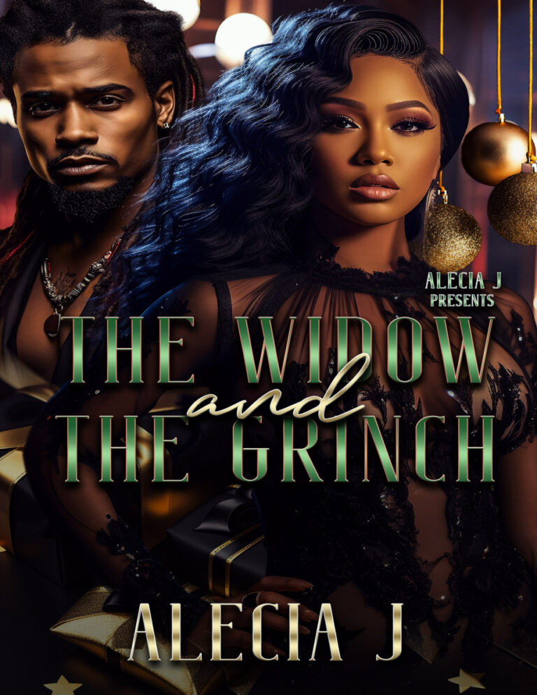 The widow and the grinch Alecia J Kitap Kapağı