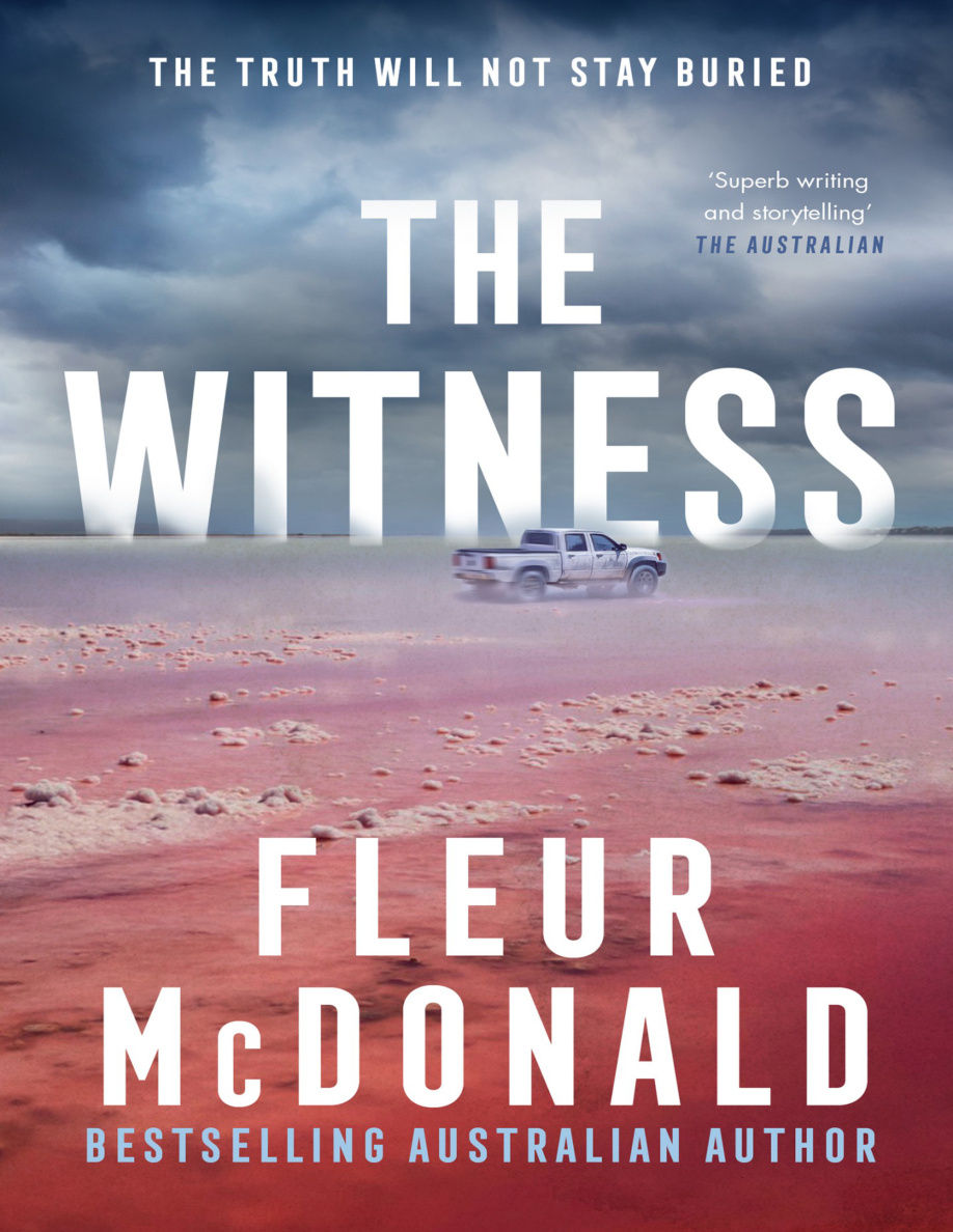 The witness Fleur McDonald Kitap Kapağı